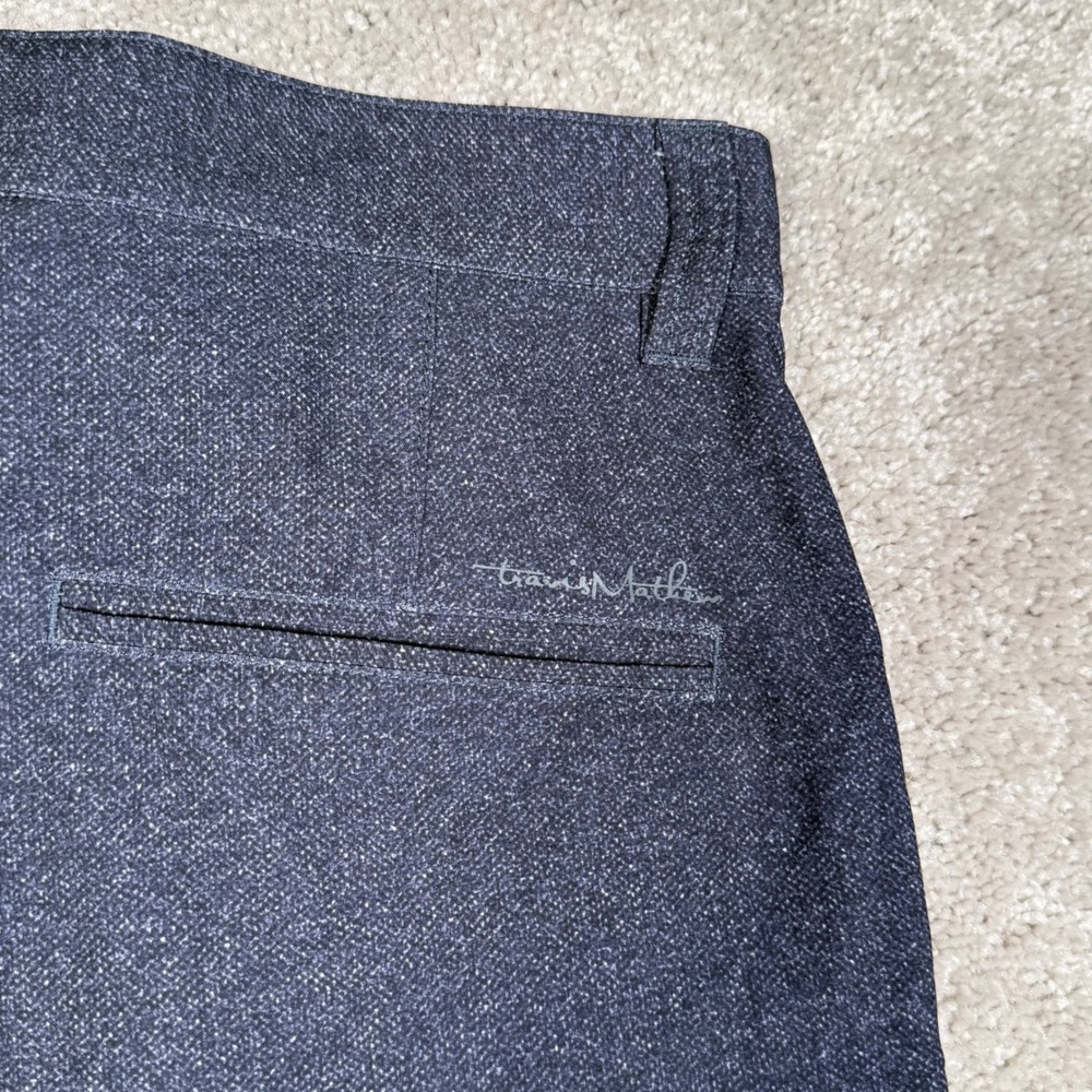 NWT Travis Mathew Men's 30 Prestige Lifestyle Performance Hybrid Shorts Blue - Picture 8 of 9
